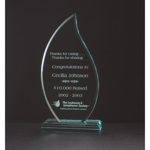 Corporate Awards - Acrylic Corporate Awards - Zenith Acrylic Flame Awards