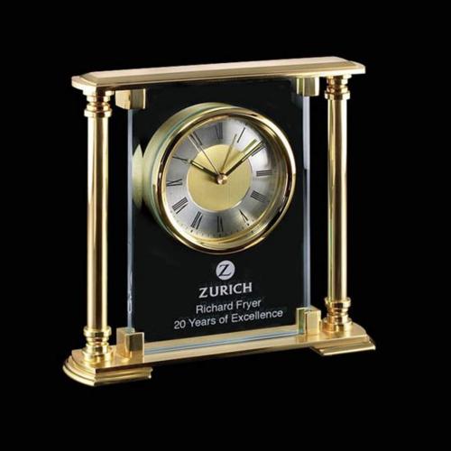 Corporate Gifts, Recognition Gifts and Desk Accessories - Clocks - Parkington Mantle
