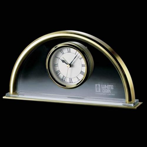 Corporate Gifts, Recognition Gifts and Desk Accessories - Clocks - Cartier Clock - Gold
