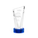 Plymouth Blue on Stanrich Base Peak Crystal Award