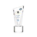 Plymouth Full Color Clear on Marvel Base Peak Crystal Award