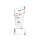 Plymouth Full Color Clear on Robson Base Peak Crystal Award