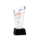 Plymouth Full Color Black on Robson Base Peak Crystal Award