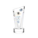 Plymouth Full Color Clear on Stanrich Base Peak Crystal Award