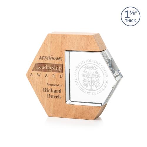 Corporate Awards - Eco Friendly Awards - Wood Awards - Clinton Wood Award