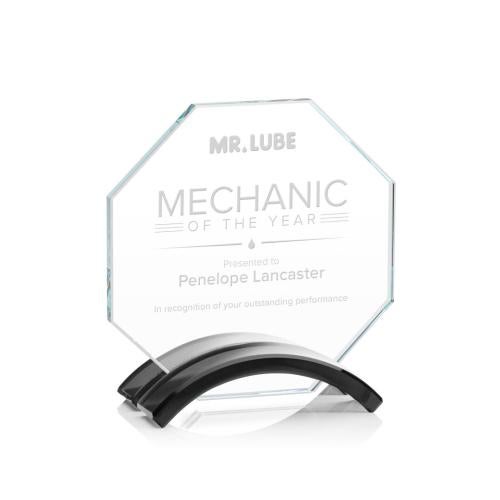 Corporate Awards - Crystal Awards - Lacota Black Crystal Award