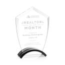 Pullman Black Arch & Crescent Crystal Award