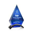 Fremont Full Color Black Crystal Award