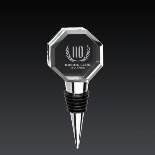 Corporate Recognition Gifts - Etched Barware - Tapavino Wine Stoppers