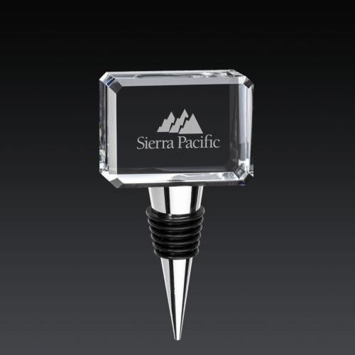Corporate Recognition Gifts - Etched Barware - Tapavino Wine Stoppers