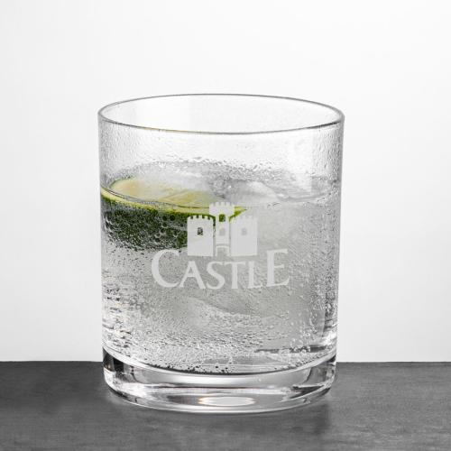 Corporate Recognition Gifts - Etched Barware - Waldorf OTR/DOF - Deep Etch