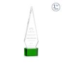 Springfield Green on Paragon Base Crystal Award