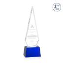 Springfield Blue on Robson Base Crystal Award