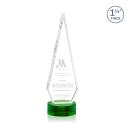 Springfield Green on Stanrich Base Crystal Award