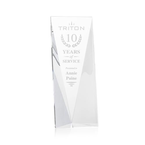 Corporate Awards - Crystal Awards - Columbus Obelisk Crystal Award