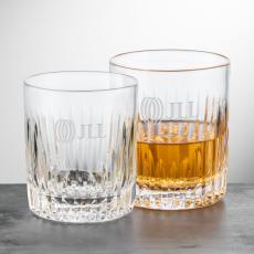 Carey On-The-Rocks/Double Old Fashioned - Etched Barware