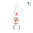 Springfield Full Color Clear on Paragon Base Crystal Award
