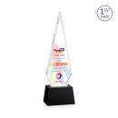 Springfield Full Color Black on Robson Base Crystal Award