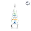 Springfield Full Color Clear on Stanrich Base Crystal Award