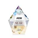 Devron Full Color Prismatic Crystal Award