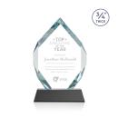 Royal Diamond Black on Newhaven Crystal Award
