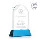 Blake Sky Blue on Newhaven Arch & Crescent Crystal Award