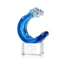 Oceana Clear on Lexington Base Circle Glass Award