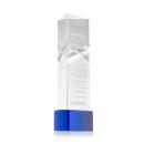Oakham Blue on Paragon Base Obelisk Crystal Award
