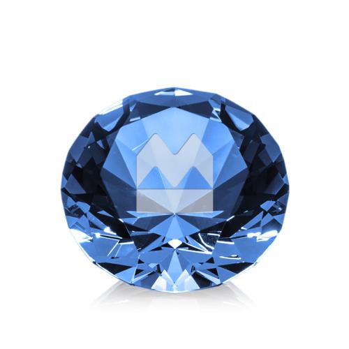 Corporate Awards - Crystal Awards - Optical Gemstone Sapphire Crystal Award