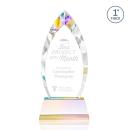 Marinello Prismatic on Base Arch & Crescent Crystal Award