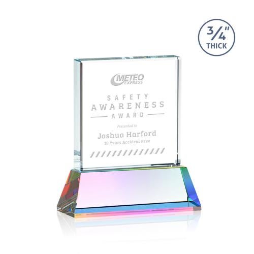 Corporate Awards - Crystal Awards - Terra Prismatic on Newhaven Crystal Award