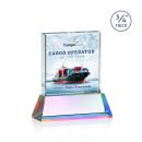 Terra Full Color Prismatic on Newhaven Crystal Award