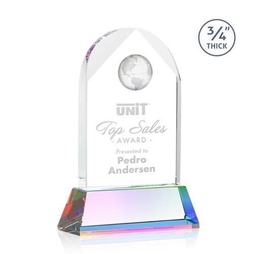 Corporate Awards - Crystal Awards - Blake Globe on Newhaven - Prismatic