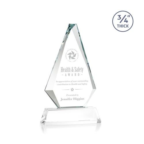 Corporate Awards - Crystal Awards - Windsor Starfire on Newhaven Crystal Award