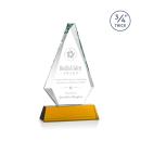 Windsor Amber on Newhaven Crystal Award