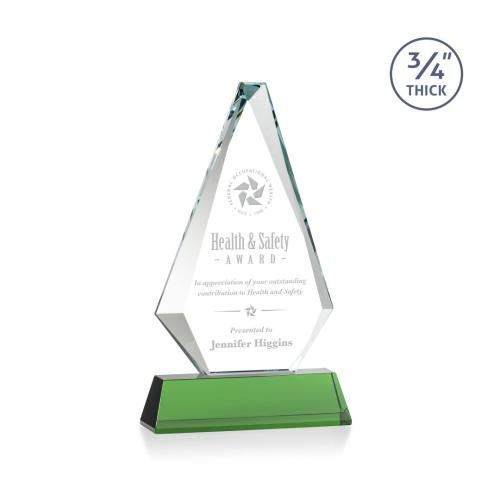 Corporate Awards - Crystal Awards - Windsor Green on Newhaven Crystal Award
