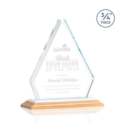 Corporate Awards - Crystal Awards - Fyreside/White Bamboo Award