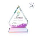 Apex Full Color Prismatic on Newhaven Base Crystal Award