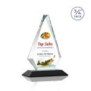 Windsor Full Color Black Crystal Award