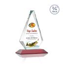 Windsor Full Color Red Crystal Award