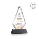 Windsor Full Color Black on Newhaven Crystal Award