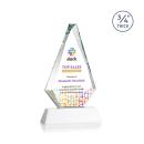 Windsor Full Color White on Newhaven Crystal Award