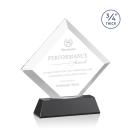 Belaire Black on Newhaven Base Crystal Award