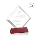 Belaire Red on Newhaven Base Crystal Award