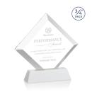 Belaire White on Newhaven Base Crystal Award