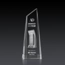 Akron Tower 3D Obelisk Crystal Award
