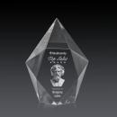 Devron 3D Clear Crystal Award