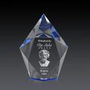Devron 3D Blue Crystal Award