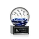 Tranquility Black on Hancock Base Spheres Glass Award