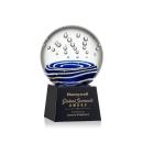 Tranquility Black on Robson Base Spheres Glass Award